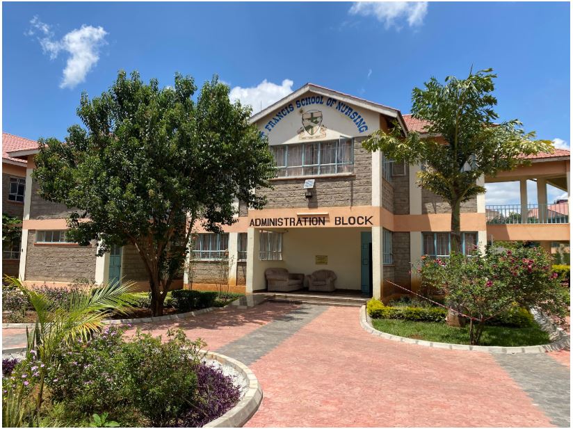 St. Francis School of Nursing Administration Block at St. Francis Community Hospital Compound